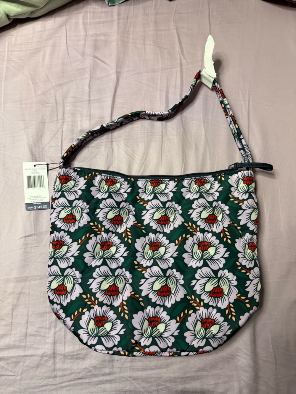 Vera Bradley slouchy bucket bag